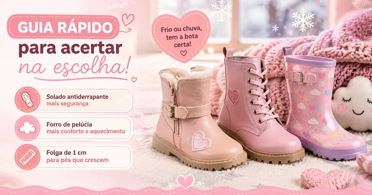 Bota Infantil: Como Escolher e Quais Comprar