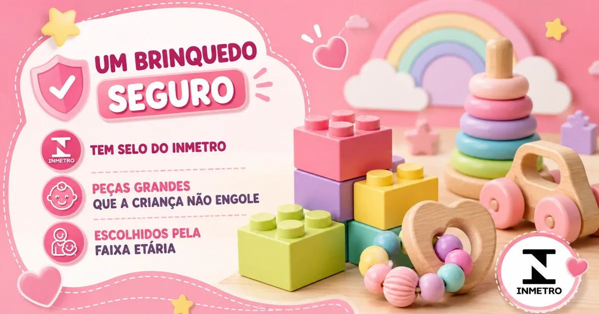 Brinquedos Seguros por Idade: Guia de 0 a 6 Anos