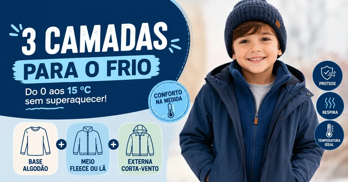 Roupa de Frio Infantil Menino: Tecidos, Camadas e Tamanhos
