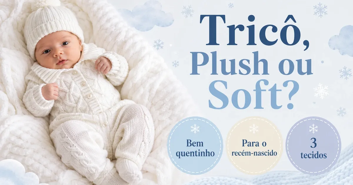 Saída de Maternidade de Inverno: Tricô, Plush ou Soft?