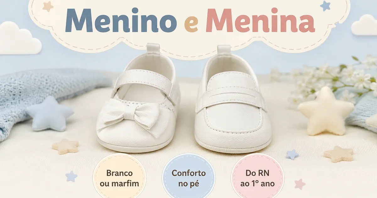 Sapatinho de Batizado: Como Escolher para Menino e Menina