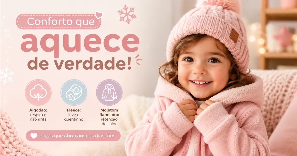 Blusa de Frio Infantil: Modelos, Tecidos e Como Escolher