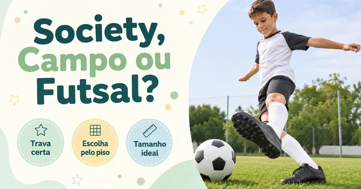 Chuteira Adidas Infantil: Society, Campo, Futsal e as Melhores