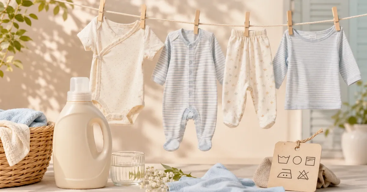 Como Lavar Roupa de Bebê e Infantil: Guia de Conservação