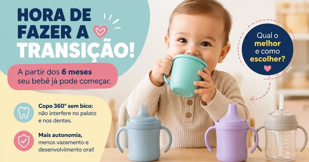Copo de Transição: Qual o Melhor e Como Escolher