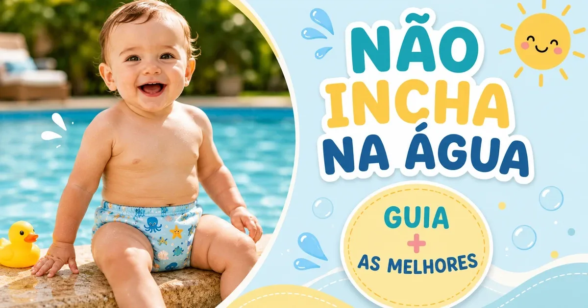 Fralda para Piscina: Como Escolher e as Melhores (Guia)