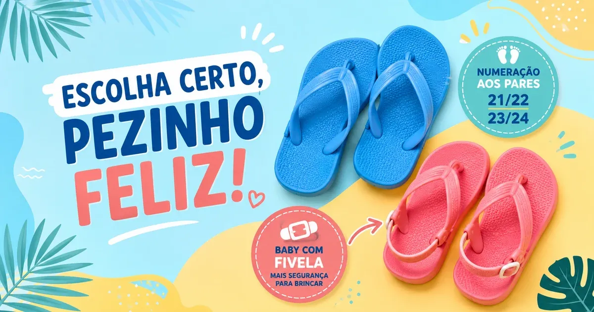Havaianas Infantil: Tamanhos, Modelos e as 5 Melhores