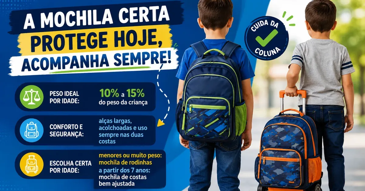 Mochila Infantil Masculina: As 4 Melhores para Menino e o Peso Ideal por Idade