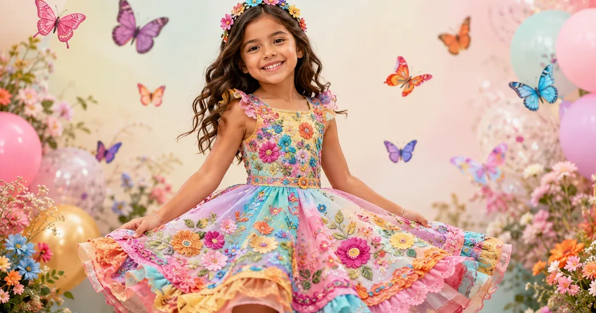 Roupa da Encanto Infantil: Vestido e Fantasia da Mirabel