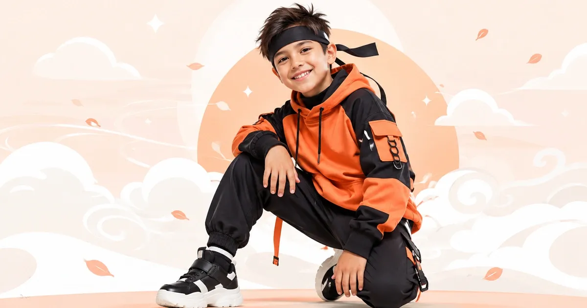 Roupa do Naruto Infantil: Camiseta, Moletom Akatsuki e Fantasia