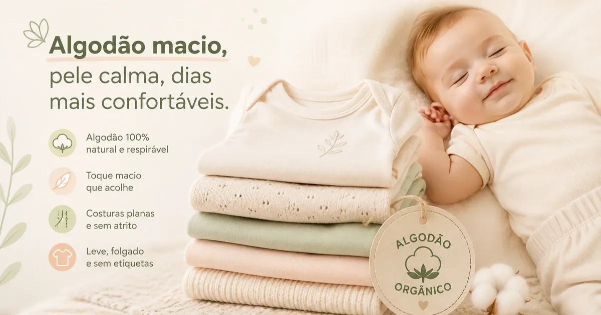 Roupa para Pele Sensível Infantil: Tecidos, Dermatite Atópica e Como Escolher