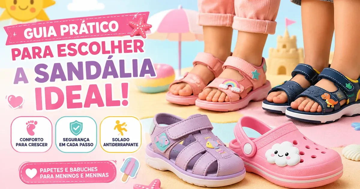 Sandália Infantil: Como Escolher e Quais Comprar