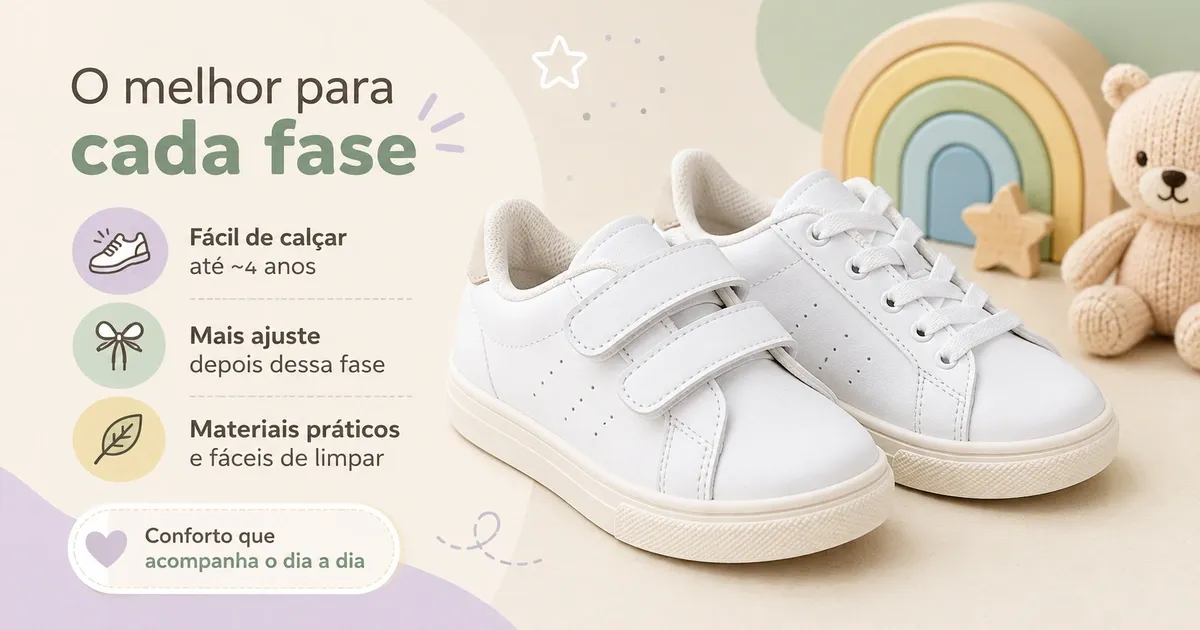 Tênis Branco Infantil: 7 Melhores e Como Escolher