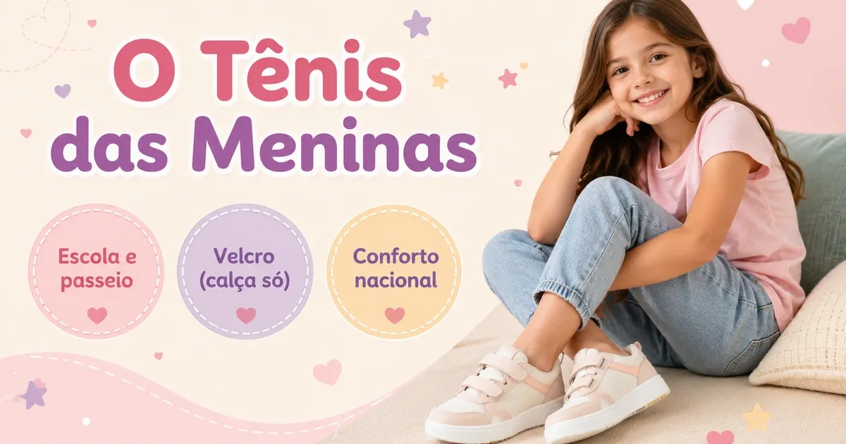 Tênis Pampili Infantil: Os Melhores Modelos para Menina