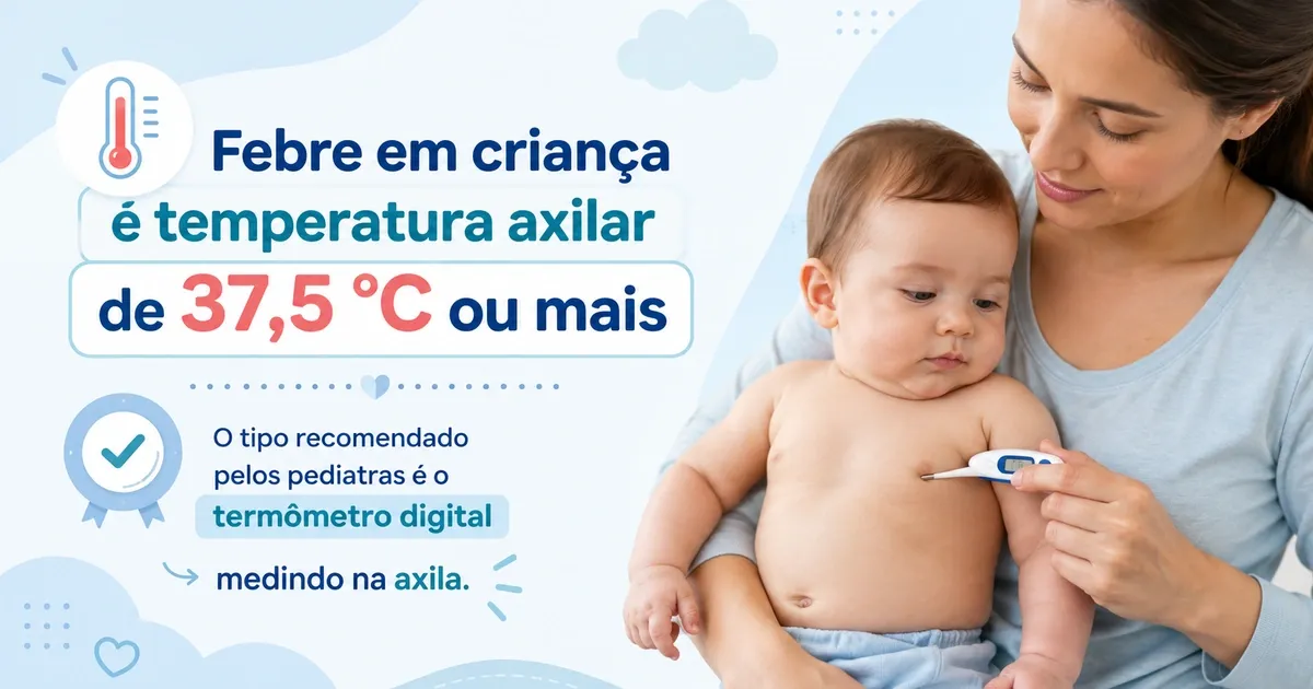 Termômetro para Bebê: Qual o Melhor Tipo e Como Medir a Febre