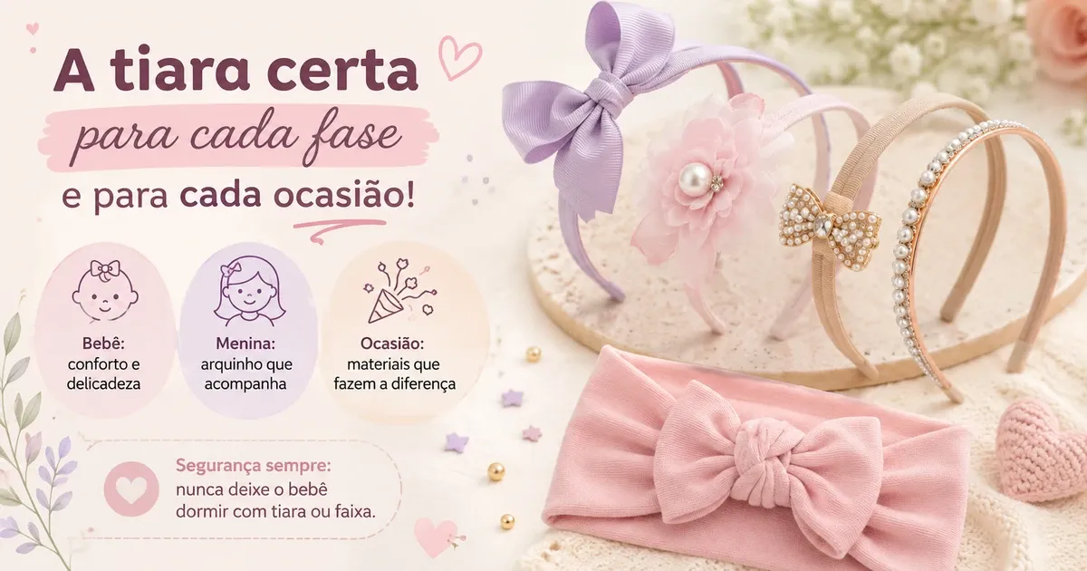 Tiara Infantil: As Melhores por Idade e Ocasião (com Segurança)