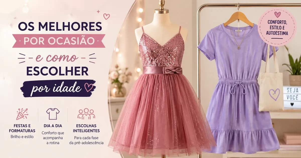 Vestido Juvenil: Os Melhores por Ocasião e Como Escolher por Idade