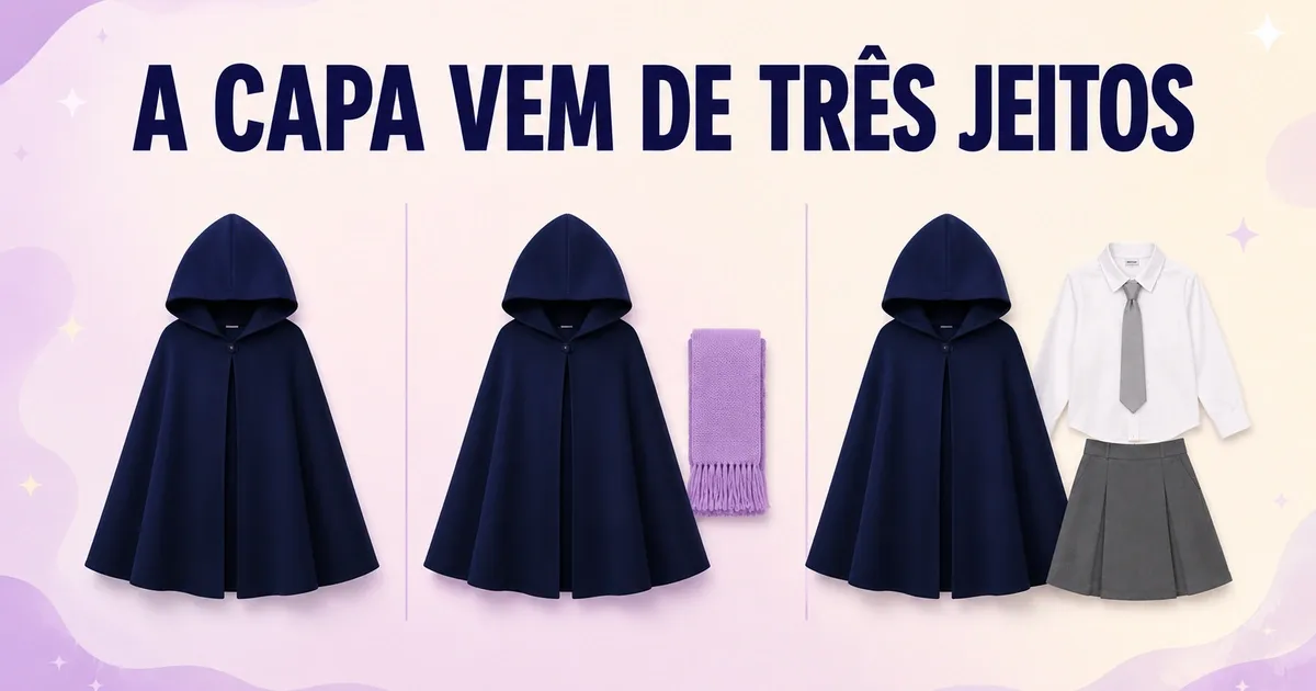 Fantasia do Harry Potter Infantil: O Que Vem no Kit e Tamanho