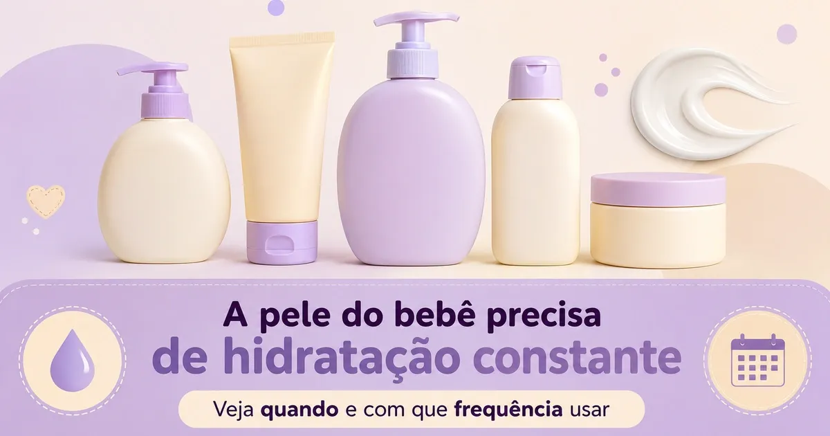 Hidratante para Bebê: Quando Usar e os 6 Melhores