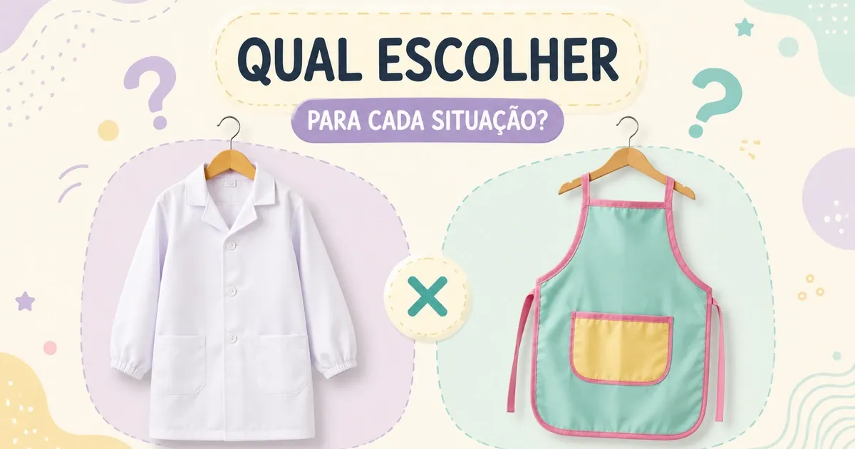 Jaleco Infantil: Tecido, Tamanho e a Diferença para o Avental