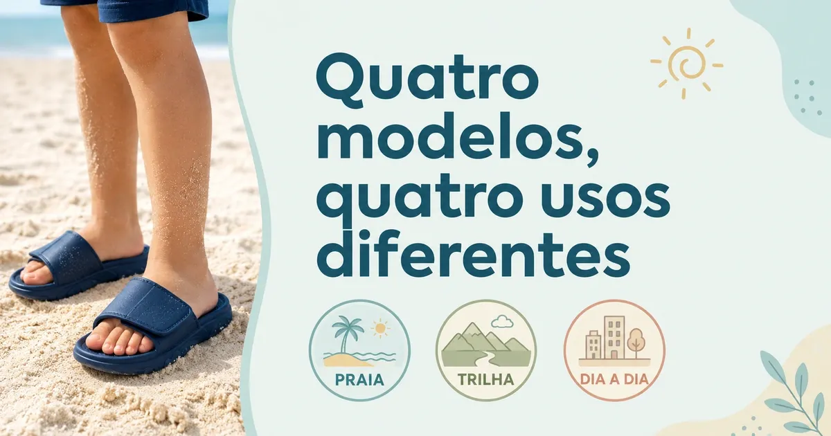 Kenner Infantil: Qual Modelo Escolher e os Melhores Chinelos