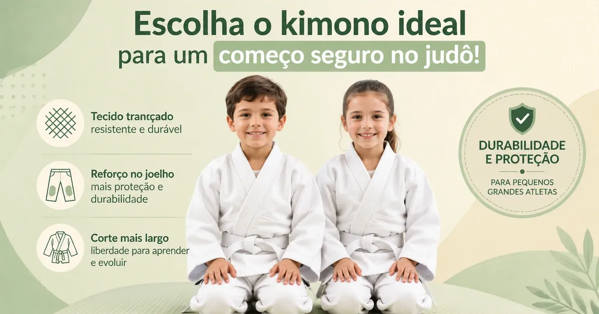 Kimono de Judô Infantil: Tamanho, Tecido Trançado e os Melhores para Começar