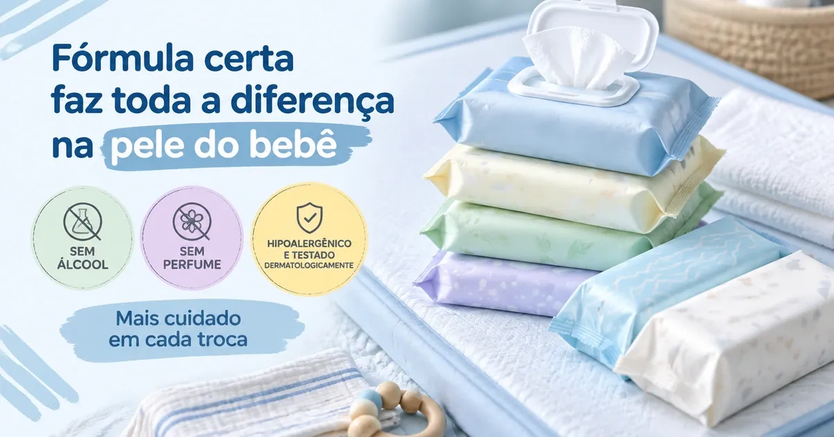 Lenço Umedecido para Bebê: Qual Escolher e os 6 Melhores