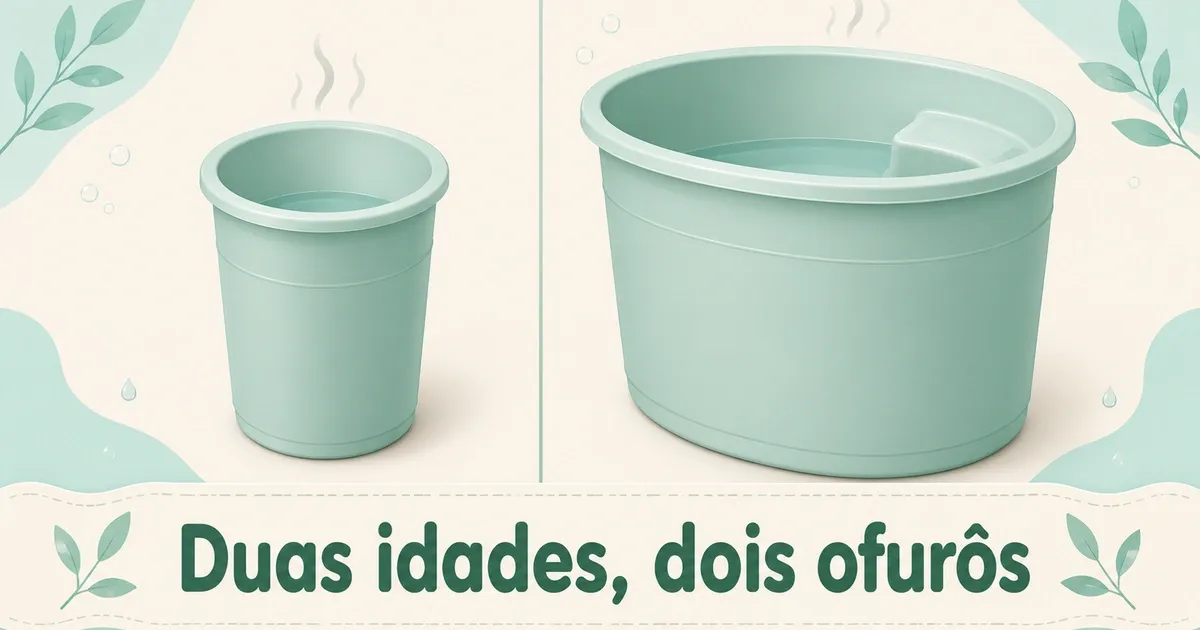 Ofurô para Bebê: A Partir de Quando Usar e Até Quando Serve