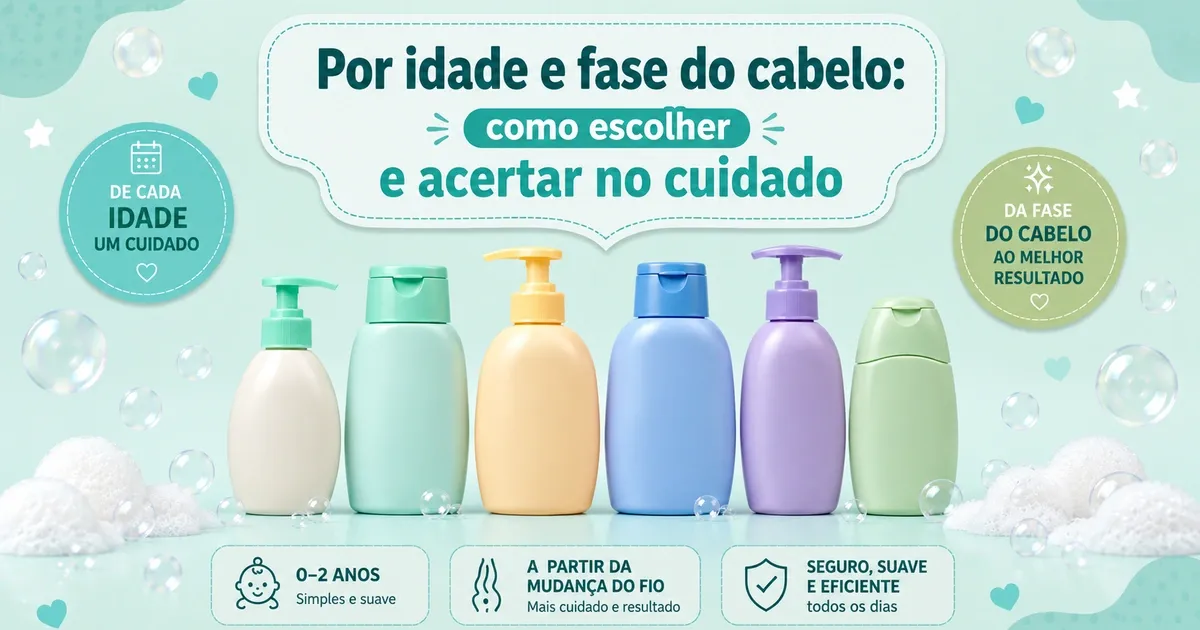 Shampoo Infantil: Qual Escolher por Idade e os 6 Melhores