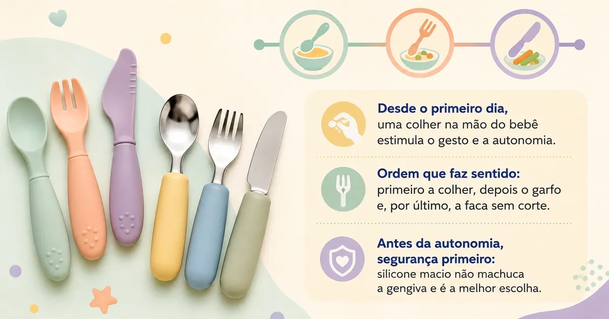 Talher Infantil: Quando Começar e Qual Escolher