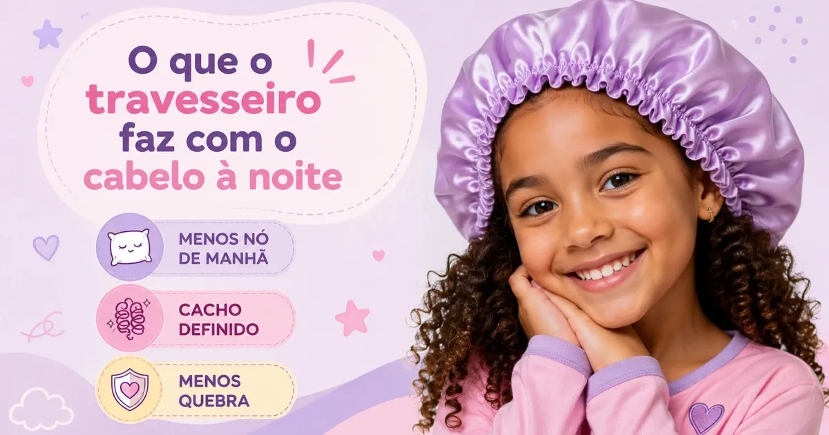 Touca de Cetim Infantil: Para Que Serve, Idade e Tamanho