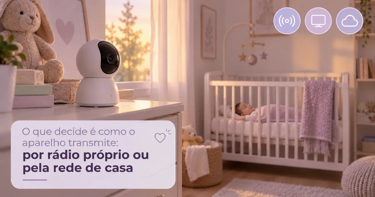 Babá Eletrônica: Áudio, Vídeo ou Wi-Fi — Qual Resolve na Sua Casa