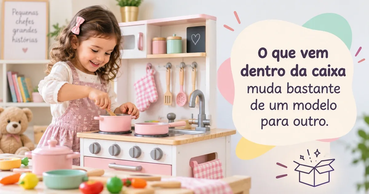 Cozinha Infantil: MDF ou Plástico, O Que Vem no Kit e as 6 Melhores