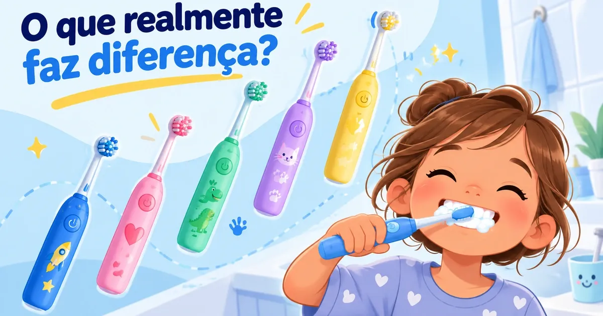 Escova de Dente Elétrica Infantil: A Partir de Que Idade e as 6 Melhores