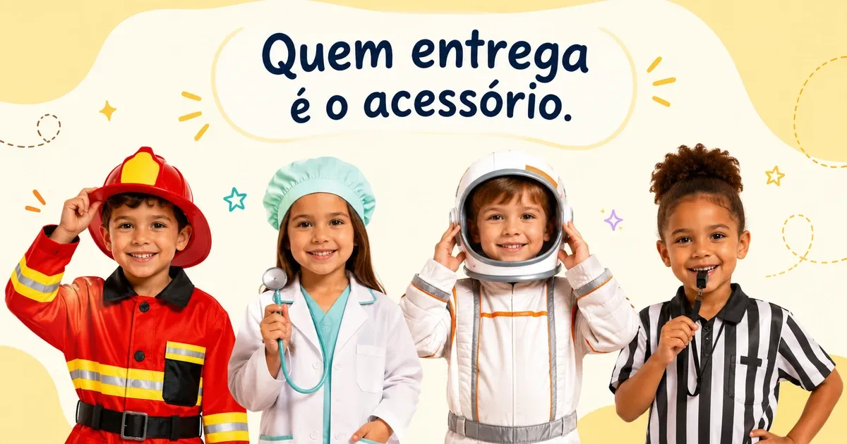 Fantasia de Profissões Infantil: Qual Comprar e o Que Precisa Vir Junto