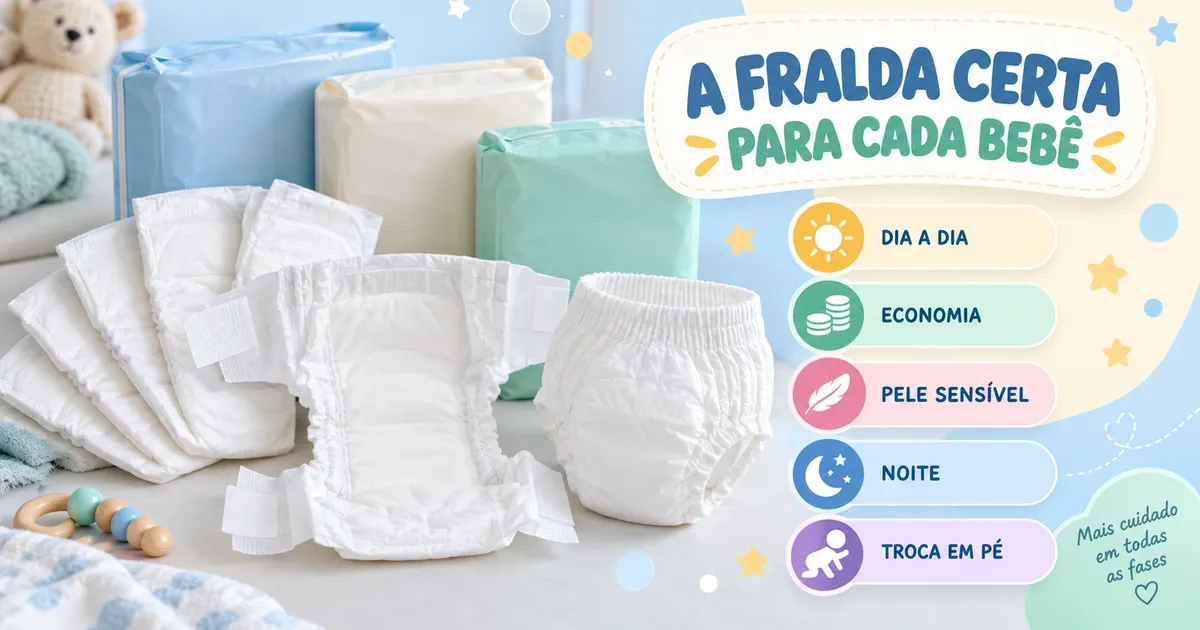 Melhor Fralda Descartável: Qual Marca Comprar e Por Quê