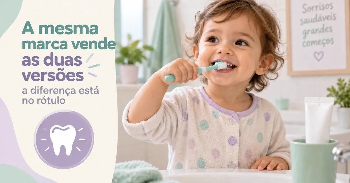 Pasta de Dente Infantil: Com Flúor ou Sem Flúor?
