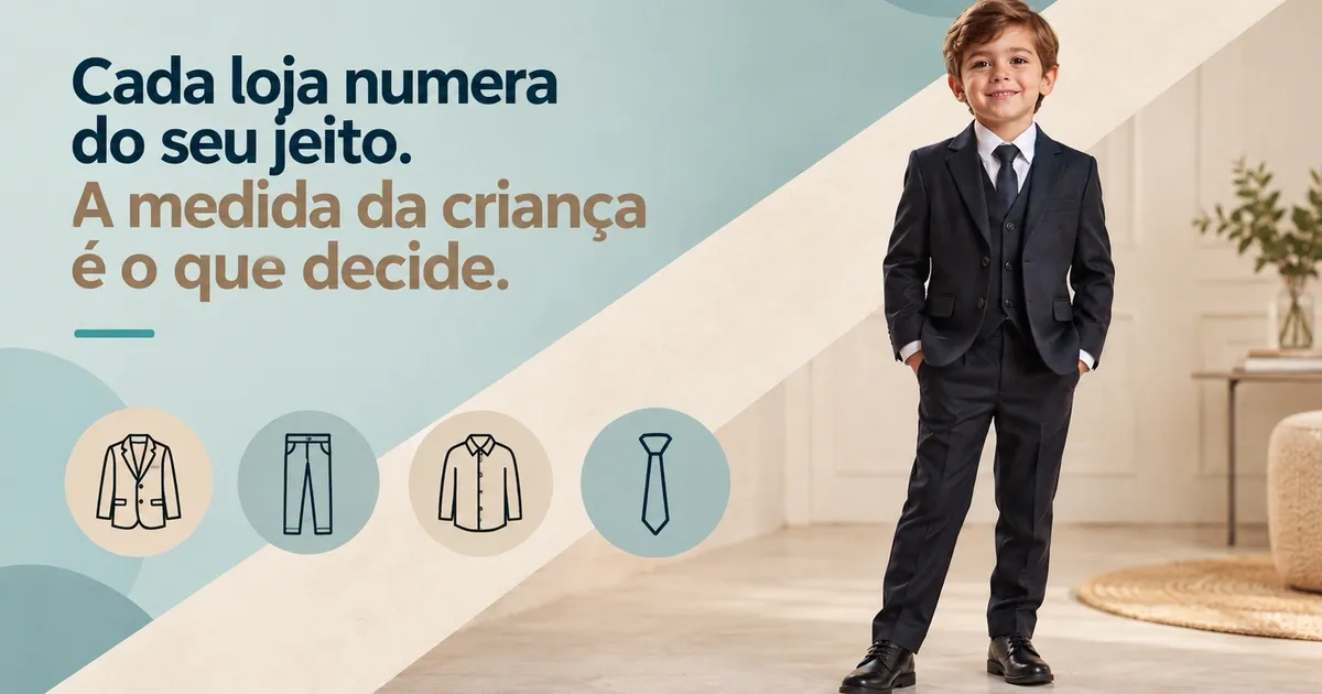 Terno Infantil: Que Tamanho Comprar e o Que Vem no Conjunto