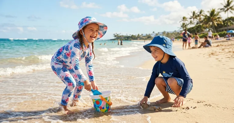 Moda Praia Infantil Proteção UV e Estilo