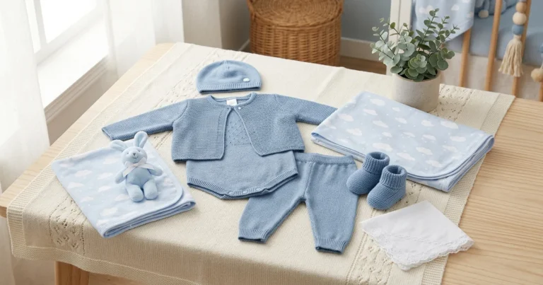 Saída de Maternidade Azul Opções para o seu Príncipe